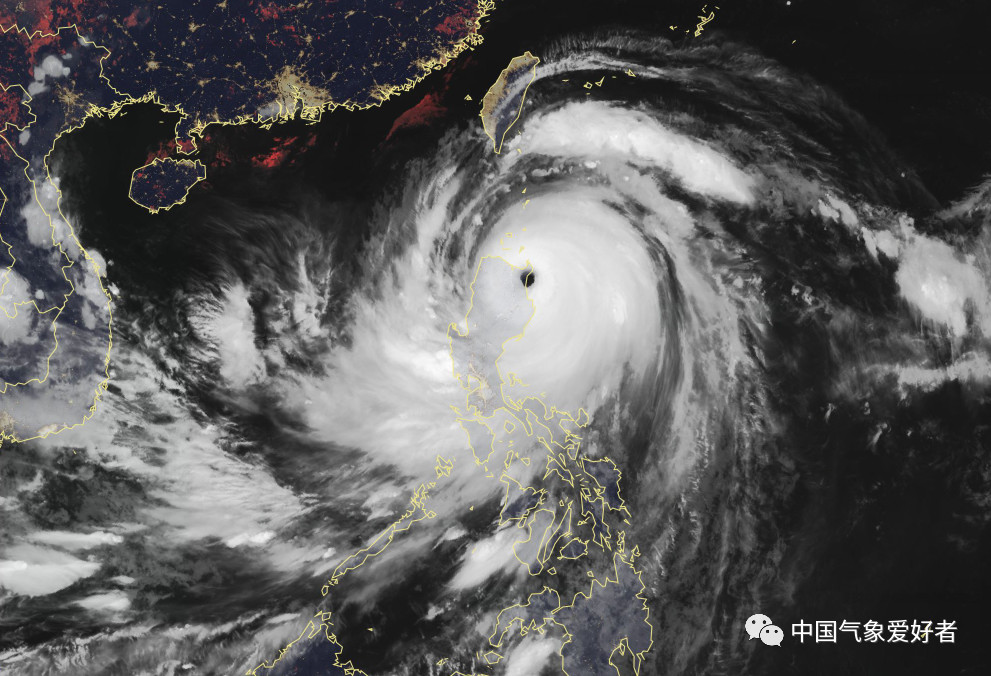 巨大的强台风山竹即将登陆广东,影响重点是珠三角